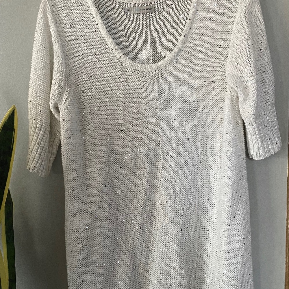 Maurice’s Sparkle Tunic Sweater 3/4 Sleeve